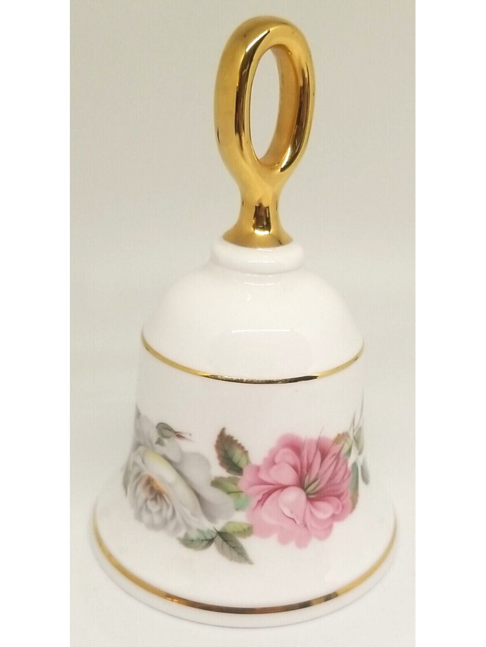 Great Porcelain Houses of The World  Royal Worcester Bell for Danbury Mint